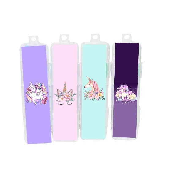 Bộ compa ngựa thần unicorn CP10 dễ thương kèm ngòi chì bấm compa cute hoạt hình