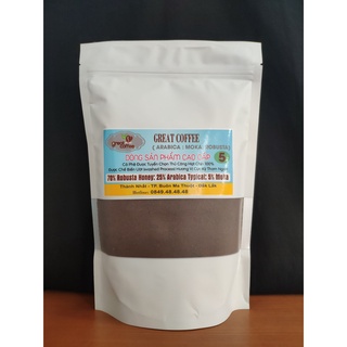Cà phê cao cấp mix robusta honey - arabica typical - moka lada farm