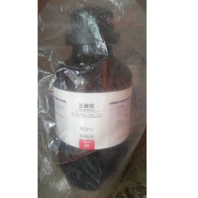 N-HEPTANE HEXYLMETHANE C7H16 Xylong CAS 142-82-5 chai 500ml heptan