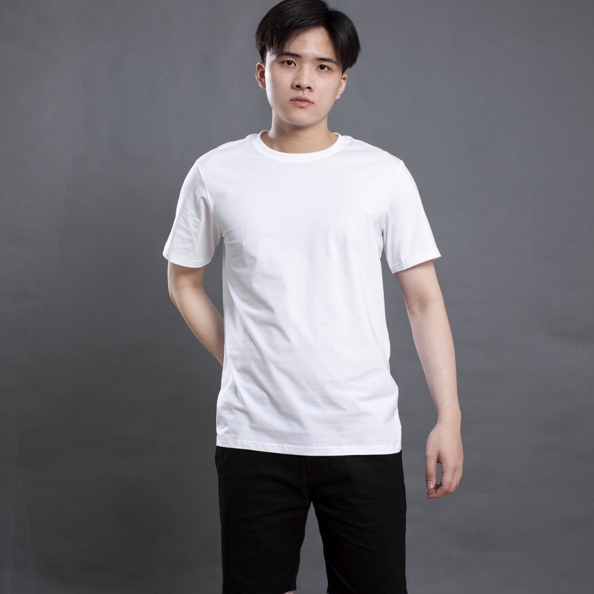 Áo thun trơn nhiều màu tay ngắn LADOS - 39021 chất vải mềm mại thấm hút tốt | BigBuy360 - bigbuy360.vn