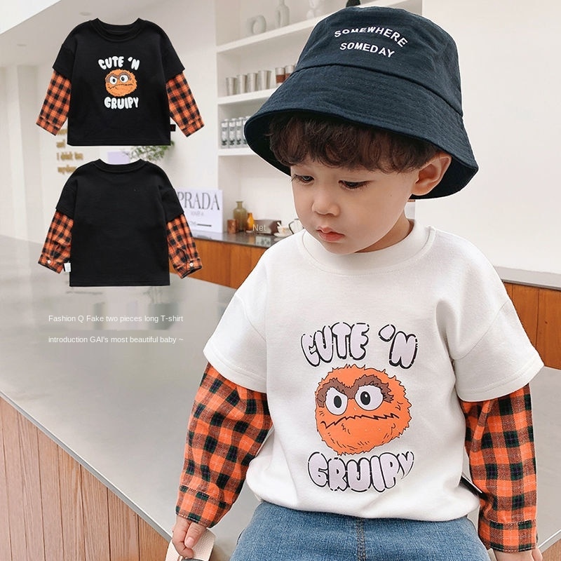 Bộ Áo Khoác Phối Quần Dài Vải Cotton Thiết Kế Xinh Xắn Cho Bé Trai 3-15 Tuổi