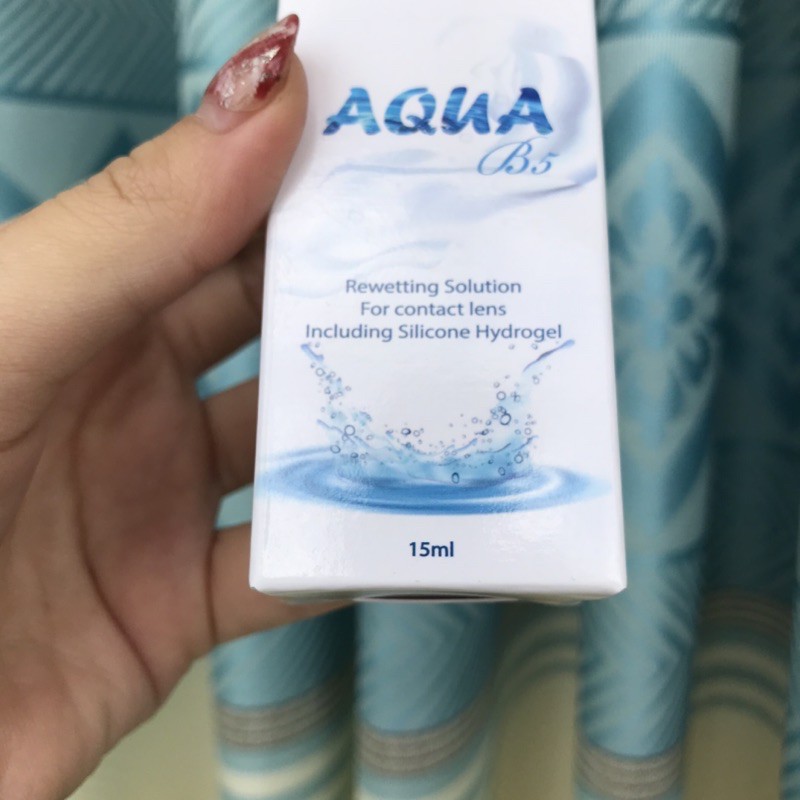 Nước nhỏ mắt lens kính áp tròng AQUA 13ml