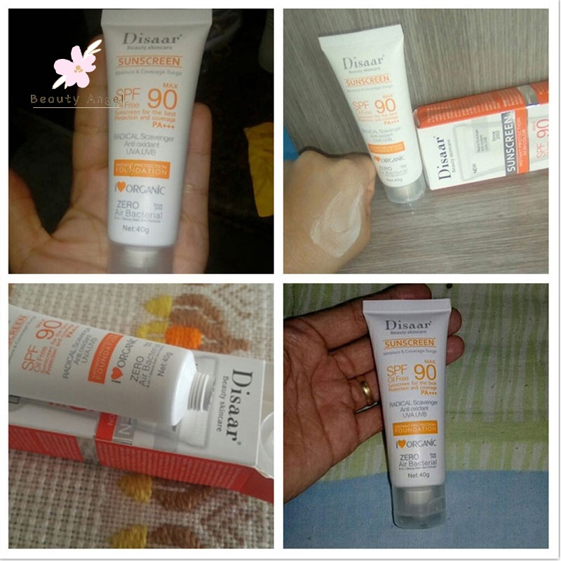 Kem chống nắng DISAAR SPF tối đa 90 chống oxy hóa và tia UVA/ UVB