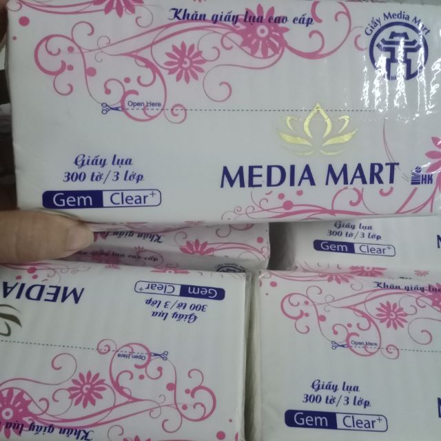 giấy rút MEDIA MART 300 tờ