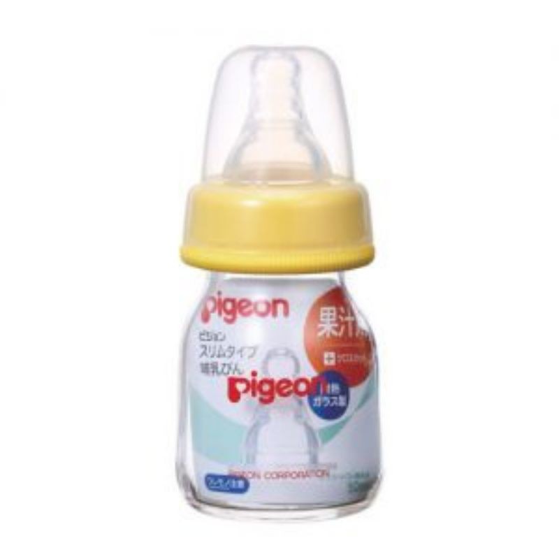 Bình uống sữa/nước trái cây Pigeon nội địa Nhật 50ml.