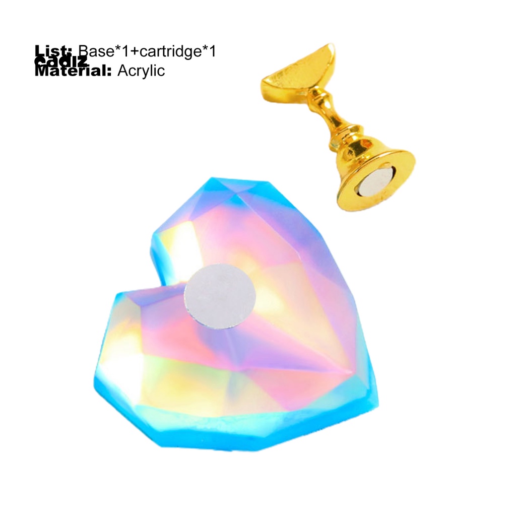 Giá Đỡ Từ Tính Bằng Acrylic Dùng Trang Trí Móng Tay DIY