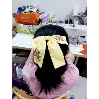 Kẹp tóc thêu tay 2 bên