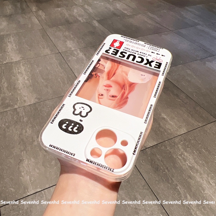 Ốp Điện Thoại Họa Tiết Mặt Cười Thời Trang Cho iPhone 13 12 11 Pro Max SE2020 X XR Xs Max 7 8 6 6s Plus