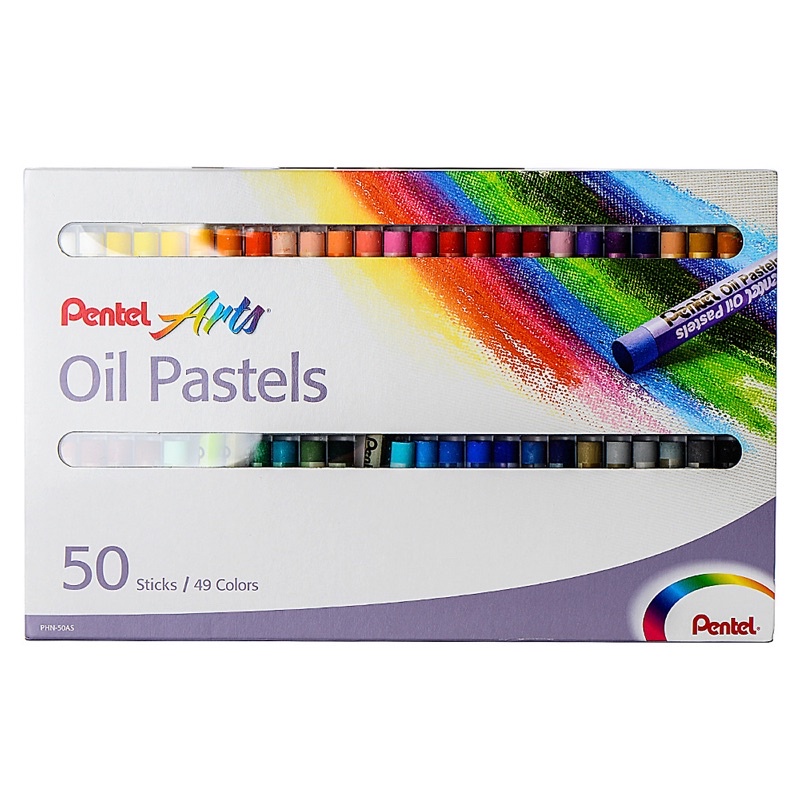 Bộ Màu sáp dầu Pentel Oil Pastel PHN 50 màu Văn Phòng Phẩm Hà Nội