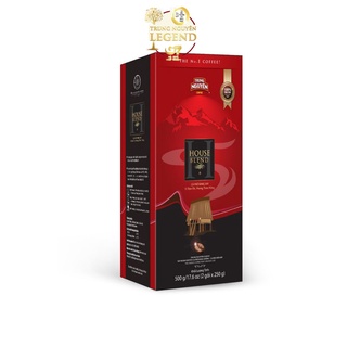 Cà phê rang xay House Blend - Trung Nguyên Legend - Hộp 500gr