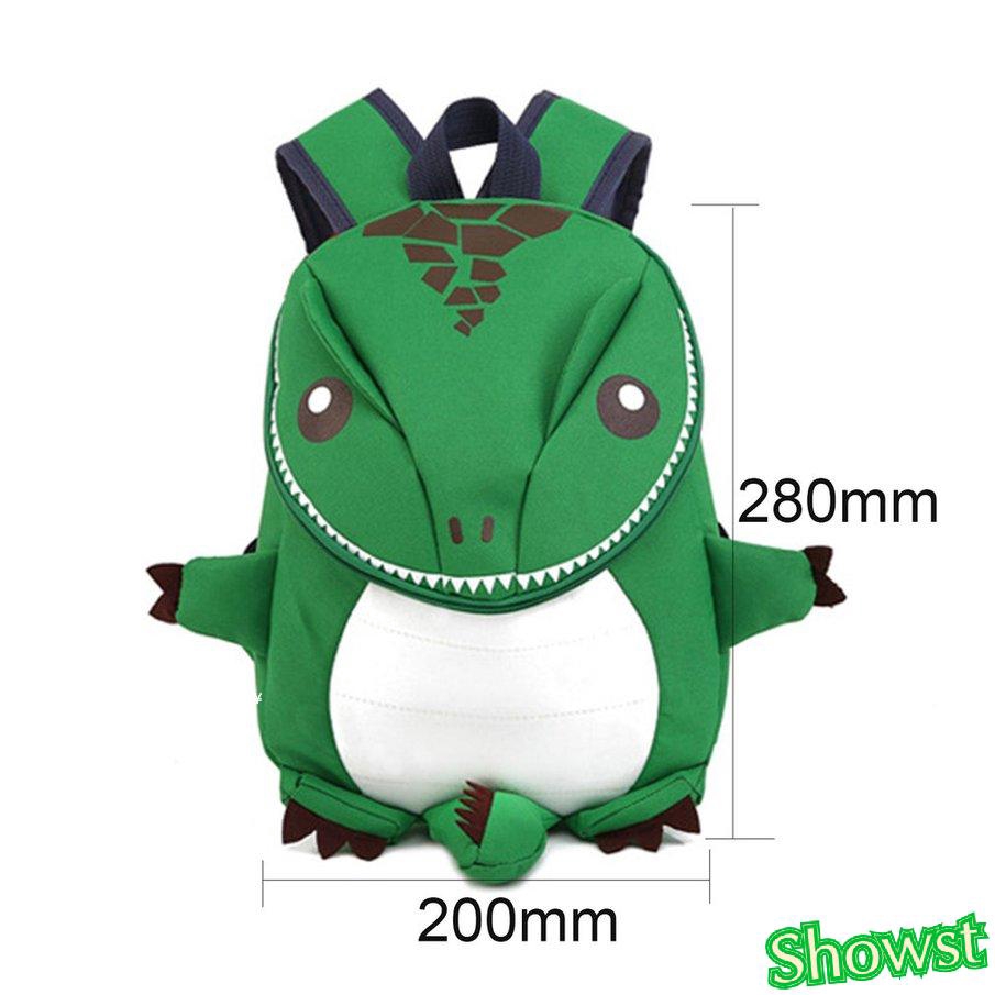 Kids School Bag Lightweight Animal Dinosaur Shape Kindergarten Backpack