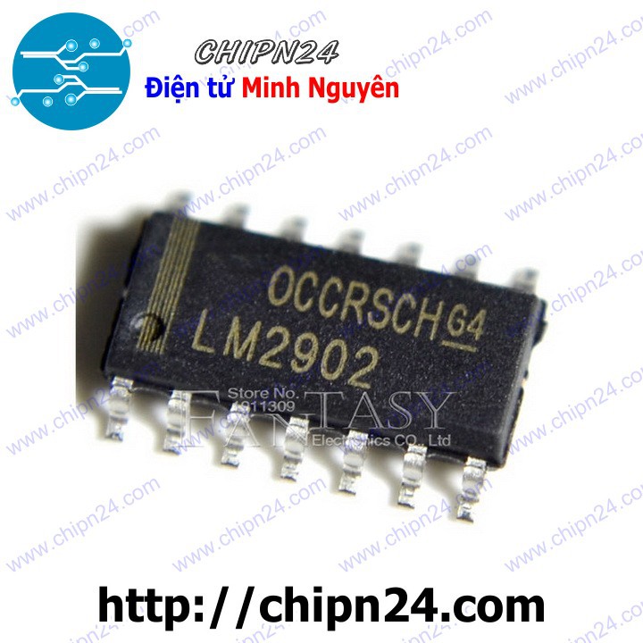 [2 CON] IC LM2902 SOP-14 (LM2902DR 2902)