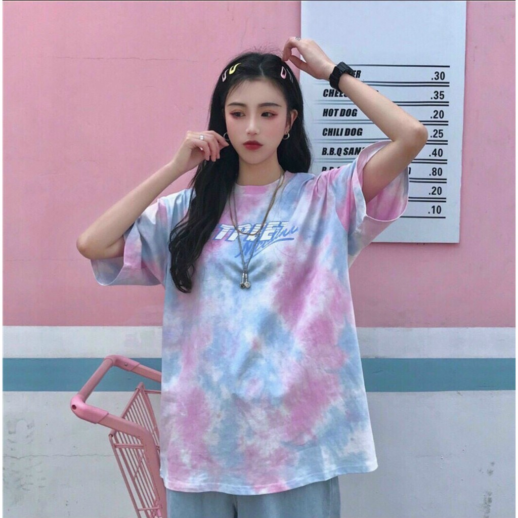 Áo thun Loang Street cực hot unisex from rộng cao cấp bền màu 1Kenz