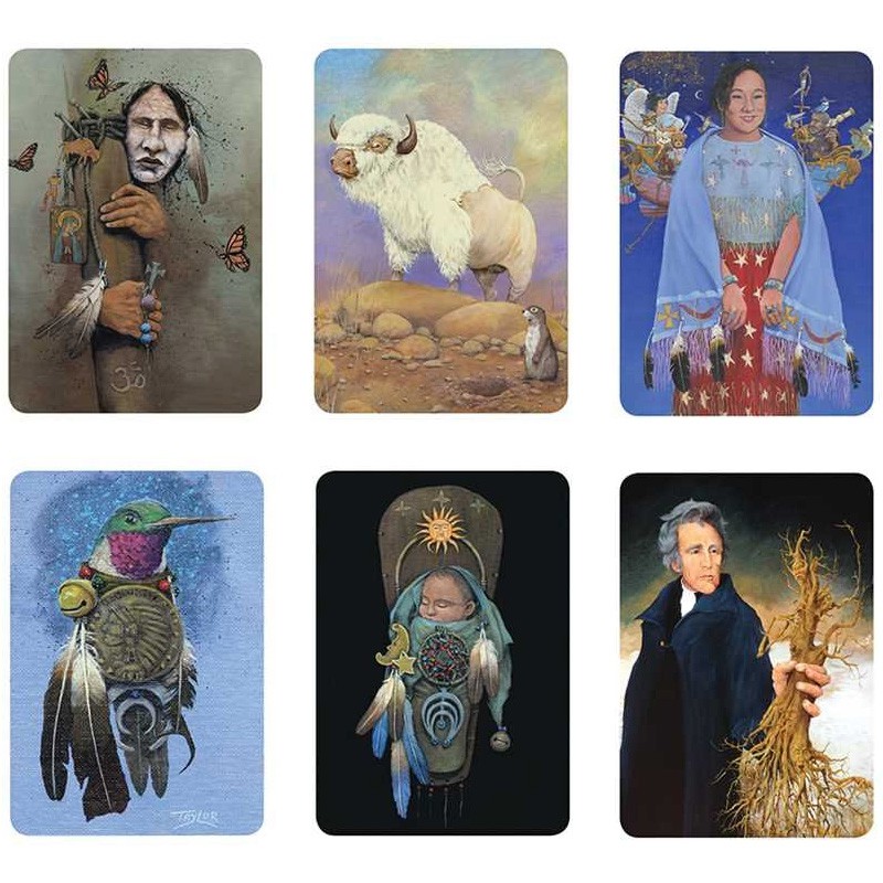 Bộ Bài Sacred Vision Oracle Cards (Mystic House Tarot Shop) - Bài Gốc Authentic Chính Hãng 100%