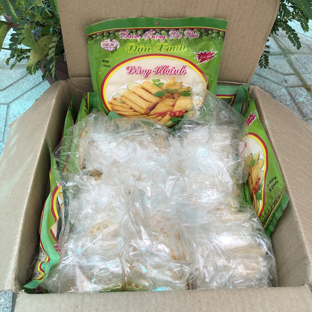 Vỏ Bánh Tráng bò bía 25-30 lá cuốn nem siêu ngon
