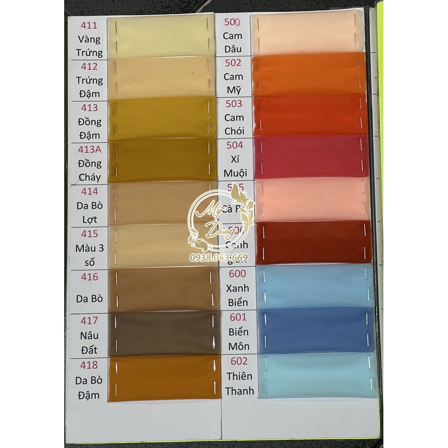 Voan lưới Tutu, Lưới mềm - Chuyên dùng trang trí, may đầm cưới, phụ kiện - L30