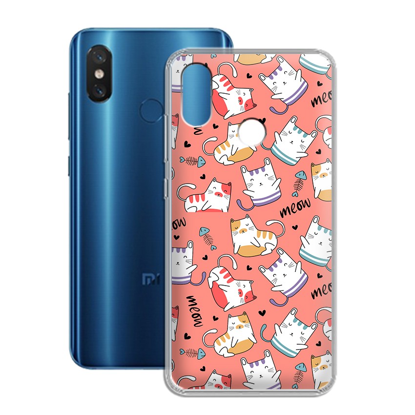 [FREESHIP ĐƠN 50K] Ốp lưng Xiaomi Mi 8 in hình hoa cỏ mùa hè độc đáo - 01133 Silicone Dẻo