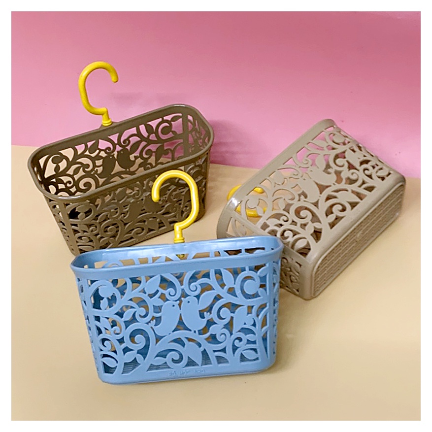 Rổ Treo Có Móc Câu HỌA TIẾT dễ thương xinh xắn sang trọng