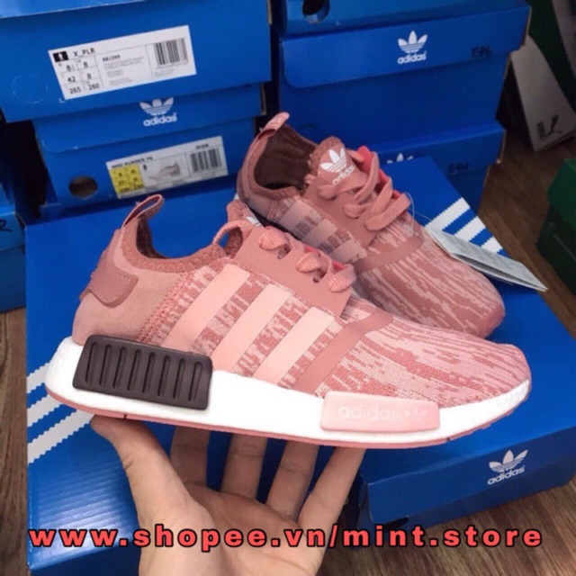 Giày Sneaker NMD Hồng Gạch