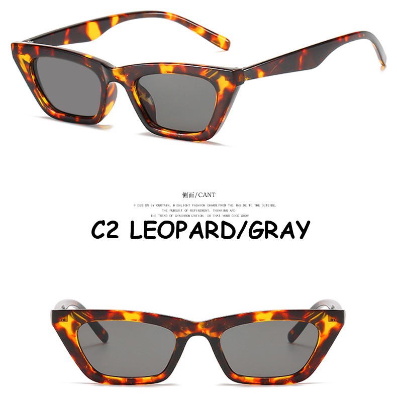 Kính mát kiểu mắt mèo phong cách retro thời trang cho nam và nữ