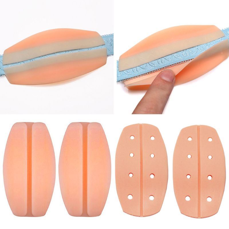 Set 2 Cặp Đệm Silicone Mềm Chống Trượt Cho Áo Ngực