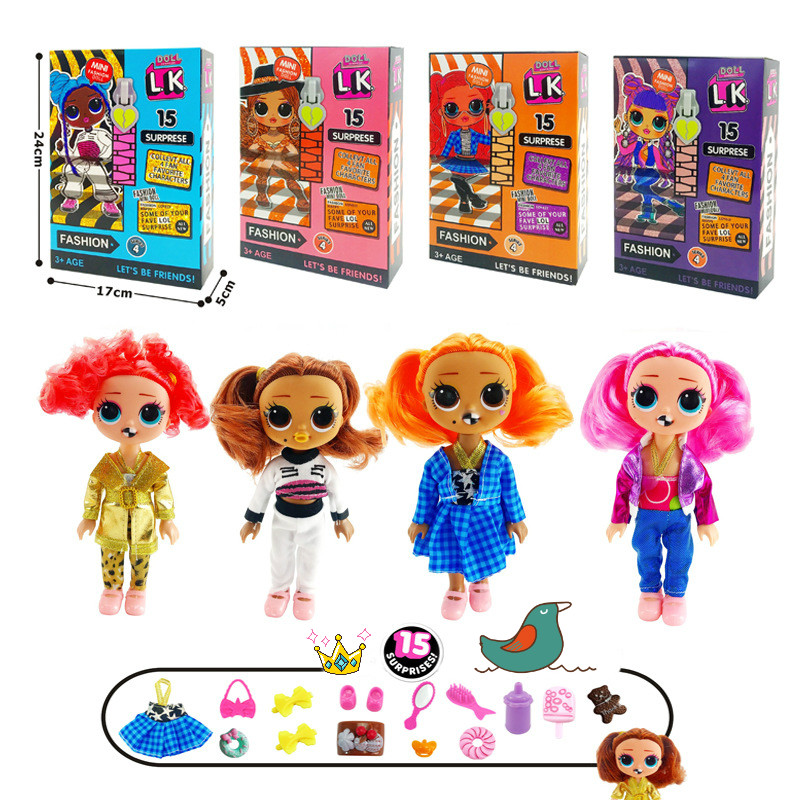 1PCS LoL Surprise Doll OMG Action Figure Model Toy Mini Fashion Doll for Girl Children Gifts Blind Box Doll
