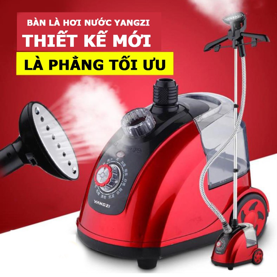 Bàn là cây hơi nước Yangzi công suất 1800W hóa hơi 11 chế độ là phẳng mọi loại vải hàng chính hãng