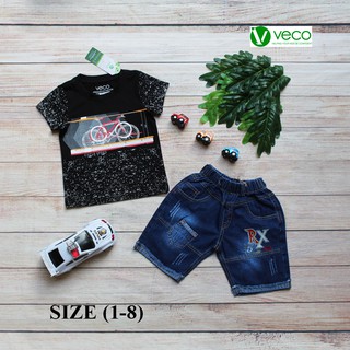Combo quần áo bé trai cá tính
