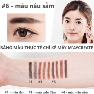 Chì Kẻ Mày MayCreate Eyebrow Pencil MCE101