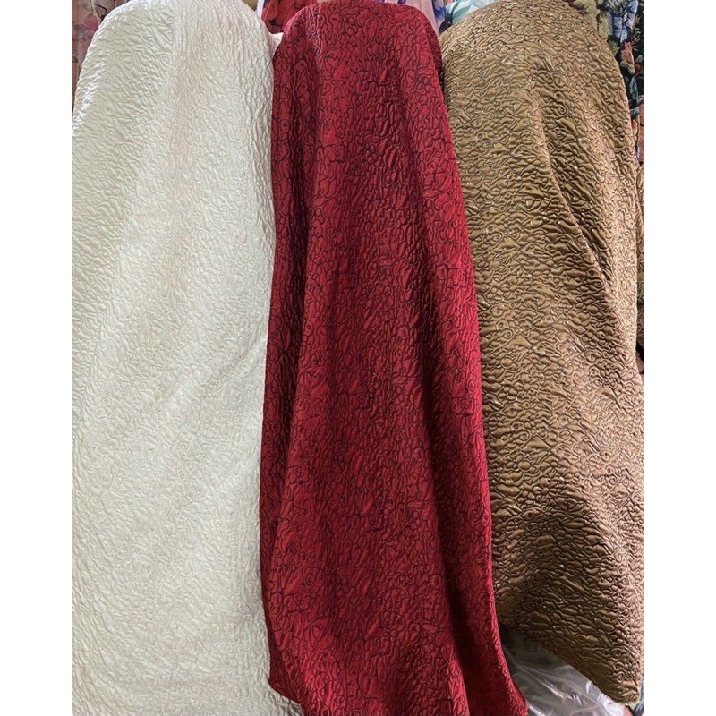 Vải TAFFETA XỐP vân
