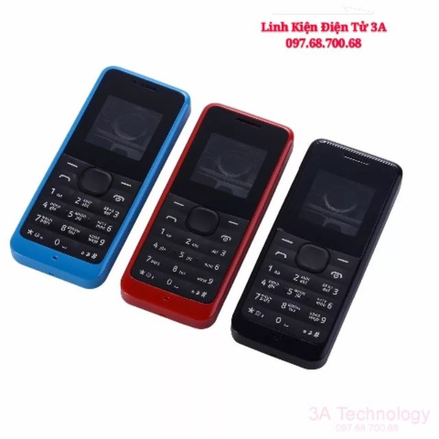 Vỏ Nokia 105 Bản 1 Sim