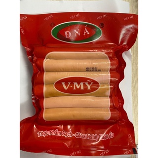Xúc xích Việt Mỹ DNA, túi 500g/10 cây