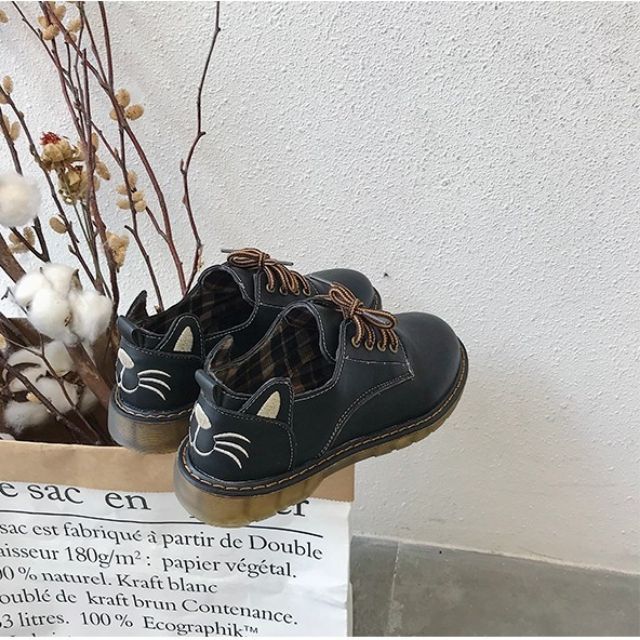 [ORDER] Giày Oxford Ulzzang ❌ Gót hình mèo siêu cute🌸 Có ảnh thật ở cuối | BigBuy360 - bigbuy360.vn