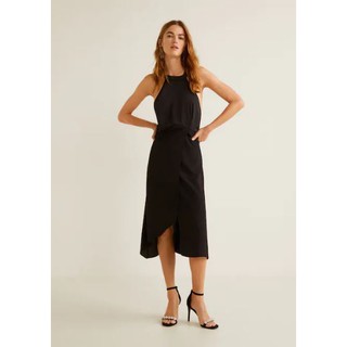 Đầm halter neck cổ yếm Mng auth size XS