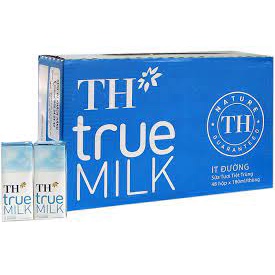 [Thùng] Sữa tươi tiệt trùng TH true milk 180ml