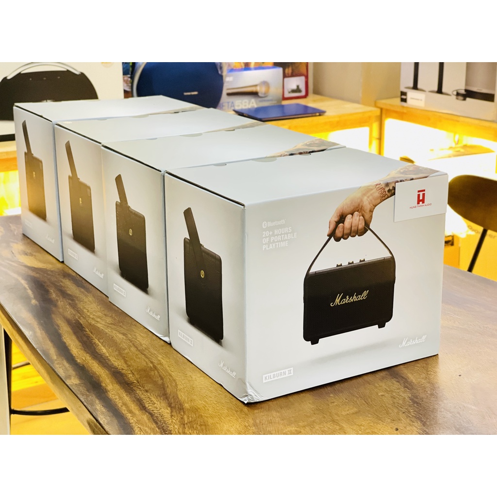 Loa Bluetooth Marshall Kilburn II Black & Brass newseal chính hãng