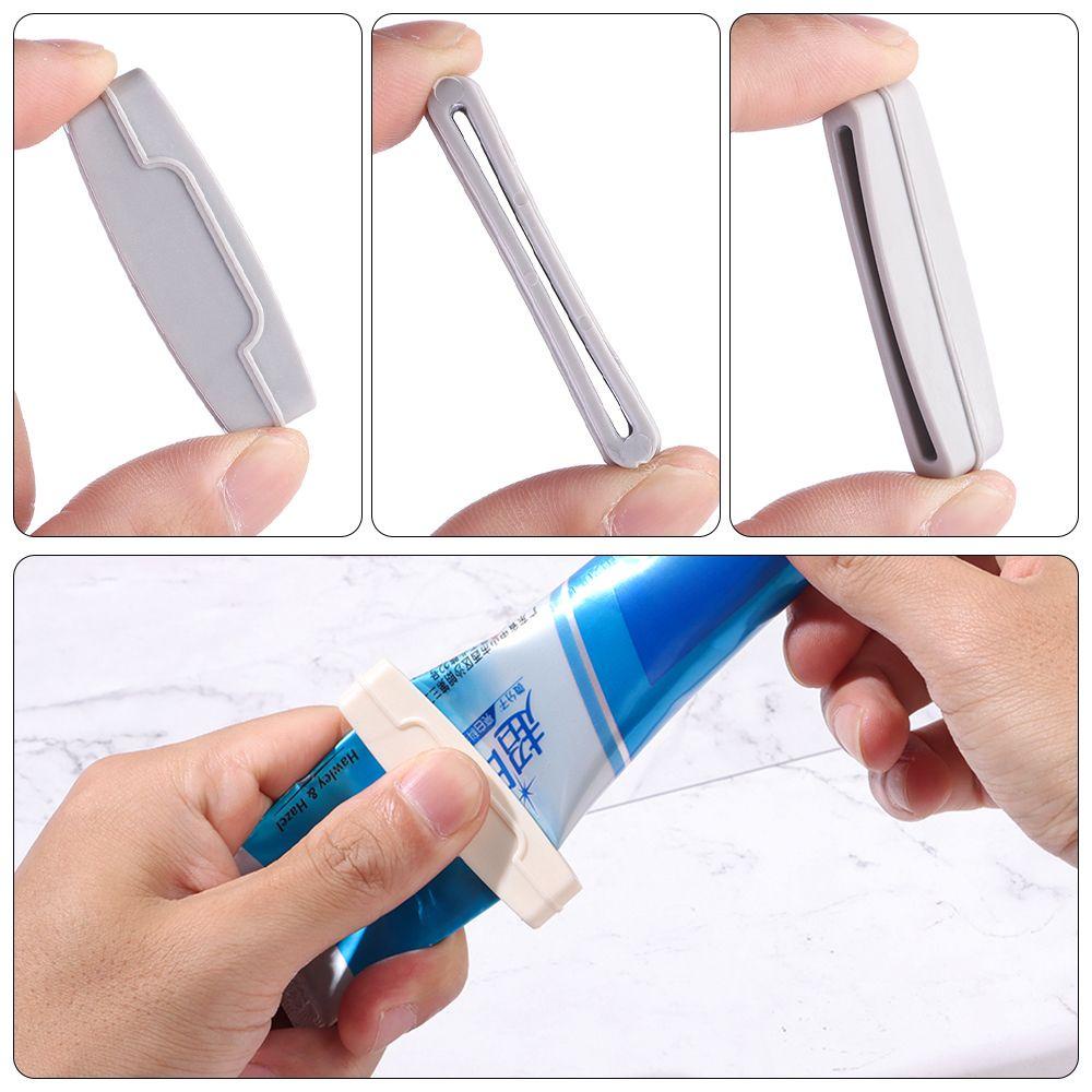 Set 3 Dụng Cụ Nặn Kem Đánh Răng Bằng Nhựa Có Thể Tái Sử Dụng