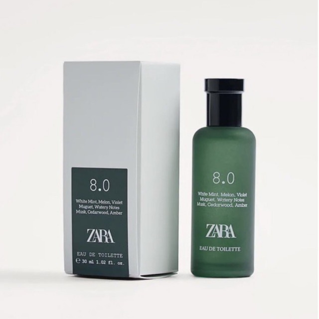 Nước hoa nam Zara 8.0 EDT 30ml