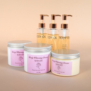 Combo Dưỡng Da Body Oil & Kem Dưỡng Body Ban Đêm - Sự Kế Hợp Hoàn Hảo Tranexamic & BHA