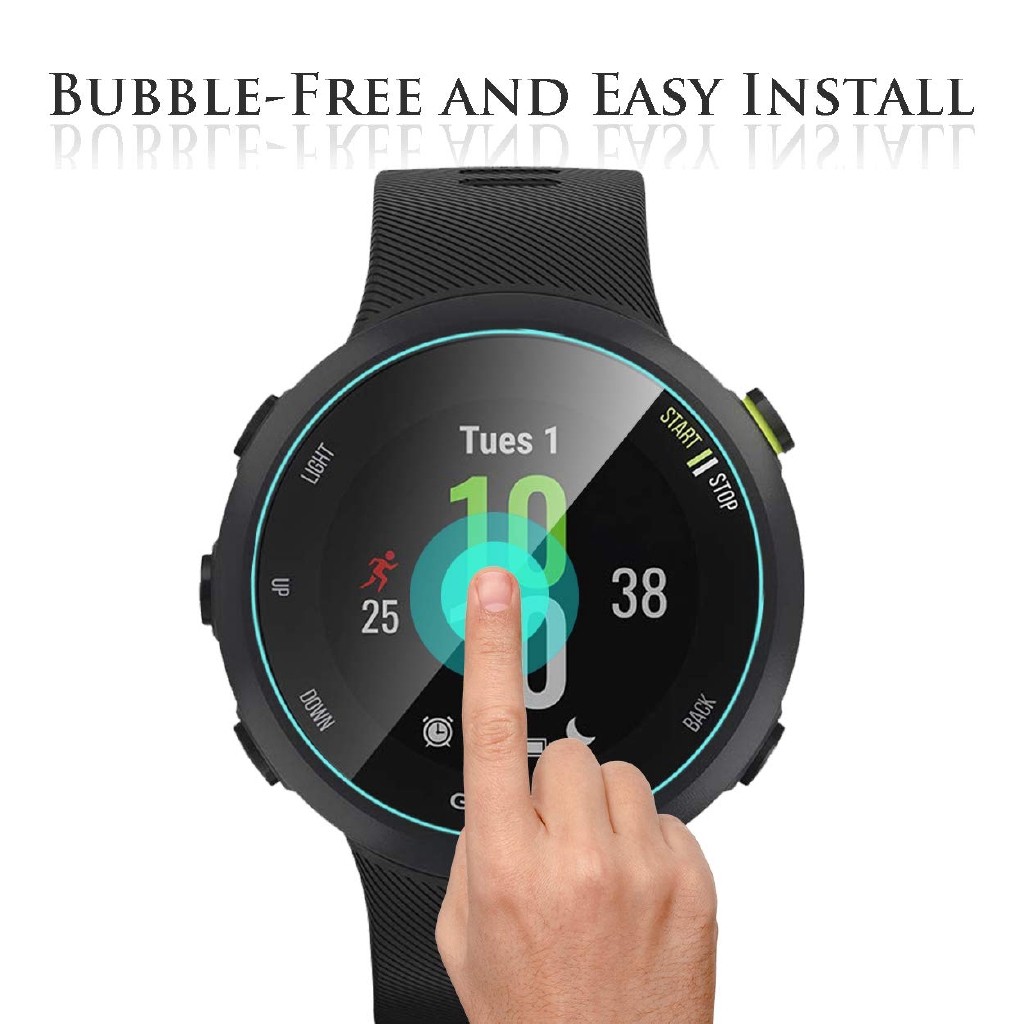 Dán cường lực, dán màn hình đồng hồ Garmin Forerunner 45, 45s ✅TẶNG BỘ VỆ SINH MÀN HÌNH ✅
