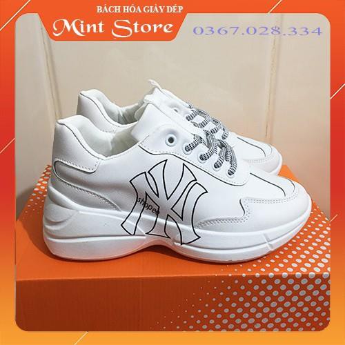 GIÀY ĐỘN ĐẾ NỮ NY 5 PHÂN MÀU TRẮNG KIỂU DÁNG THỂ THAO CỰC CHẤT G115