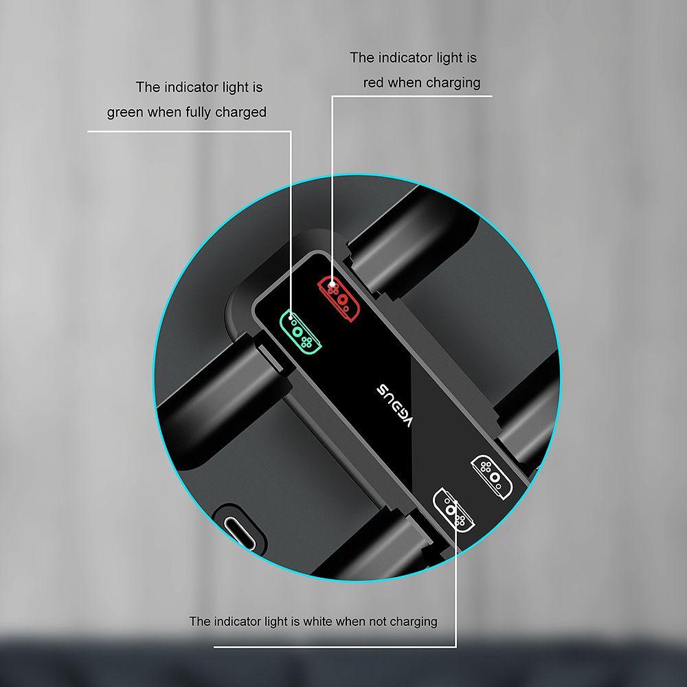 MYRONGVN Dock Sạc Cho Tay Cầm Chơi Game Nintendo Switch