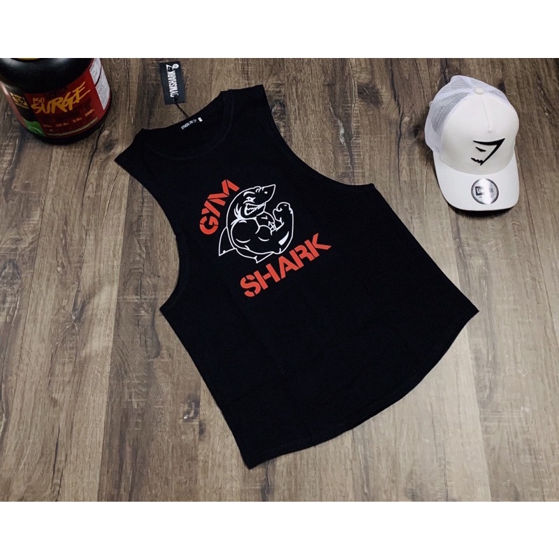 [giảm sốc]áo tank top, áo ba lỗ gym nam GYMSHARK cực chất.