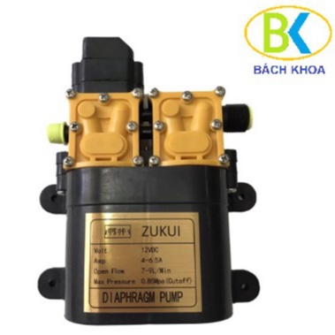 Máy bơm mini đôi 12V SINLEADER/ OSAKA xài nguồn tổ ong 12V 10A