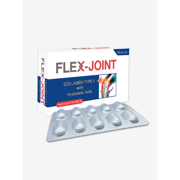 Flex Joint giảm đau nhức xương khớp do thoái hoá khớp, khô khớp, chấn thương khớp và các chứng đau do viêm khớp