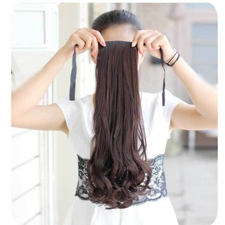 Tóc giả cột xoăn TG8345