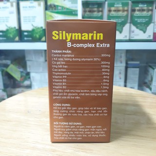 Viên uống bổ gan SILYMARIN B-COMPLEX EXTRA