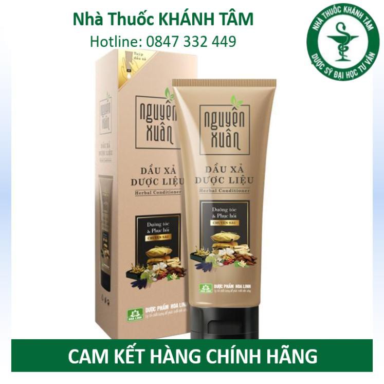 ! Dầu gội - Dầu xả dược liệu Nguyên Xuân Hoa Linh [Nâu - Xanh - Vàng] ! !