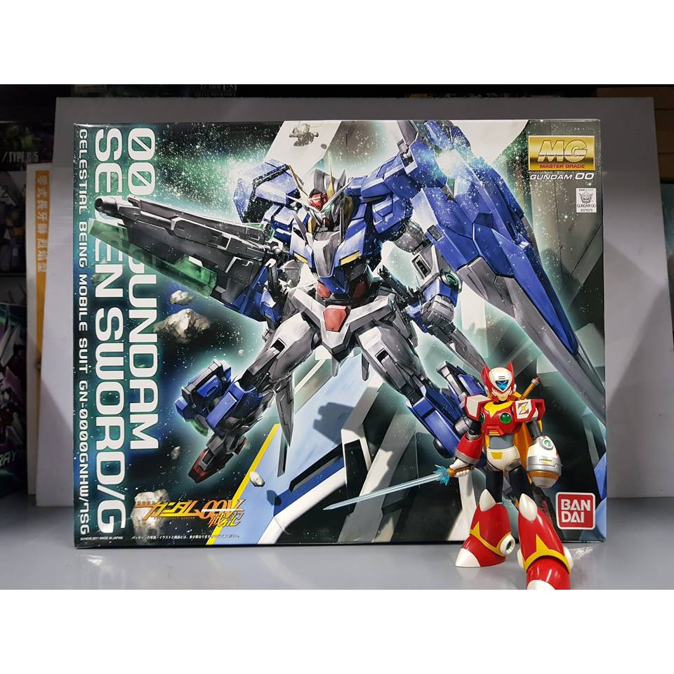 Mô hình Gunpla MG 1/100 GN-0000 7S 00 Gundam Seven Sword G