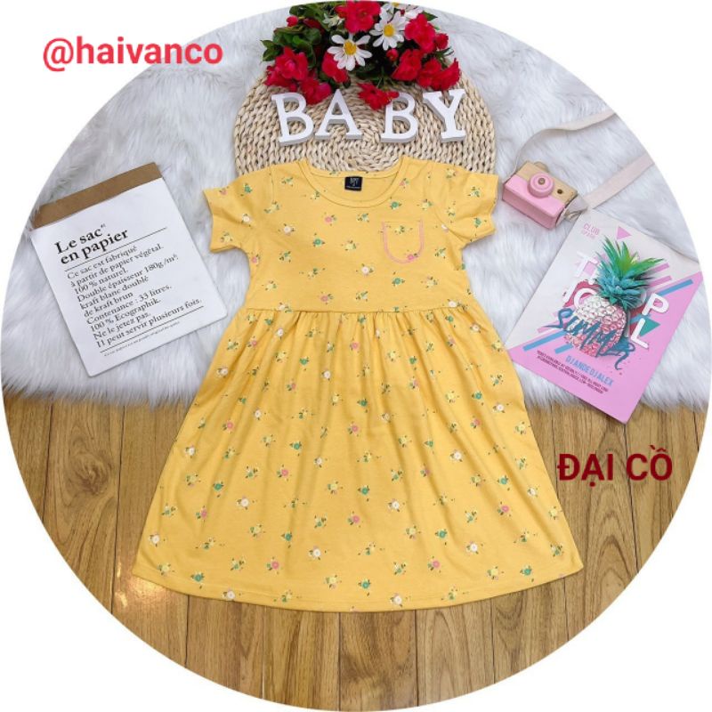 ĐẦM VÁY SIZE ĐẠI TO THUN COTTON BÉ GÁI NHIỀU MẪU MỀM MẠI VÀ THOÁNG MÁT ĐI HỌC ĐI CHƠI ĐỀU ĐẸP CHO BÉ 25 đến 45 KG